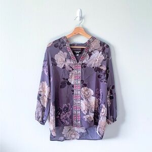 Johnny Was Workshop Paris Effortless Blouse